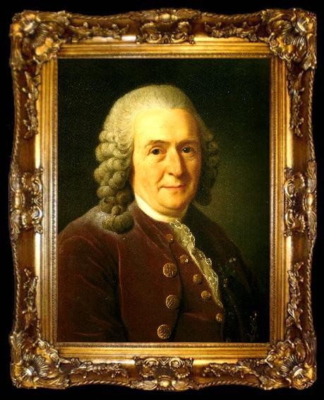 framed  Alexander Roslin carl von linne, ta009-2